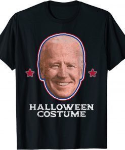 Red White and Blue Halloween Anti Joe Biden Scary Politician Unisex T-Shirt