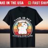 Retro Human Cat Lover Halloween Costume T-Shirt