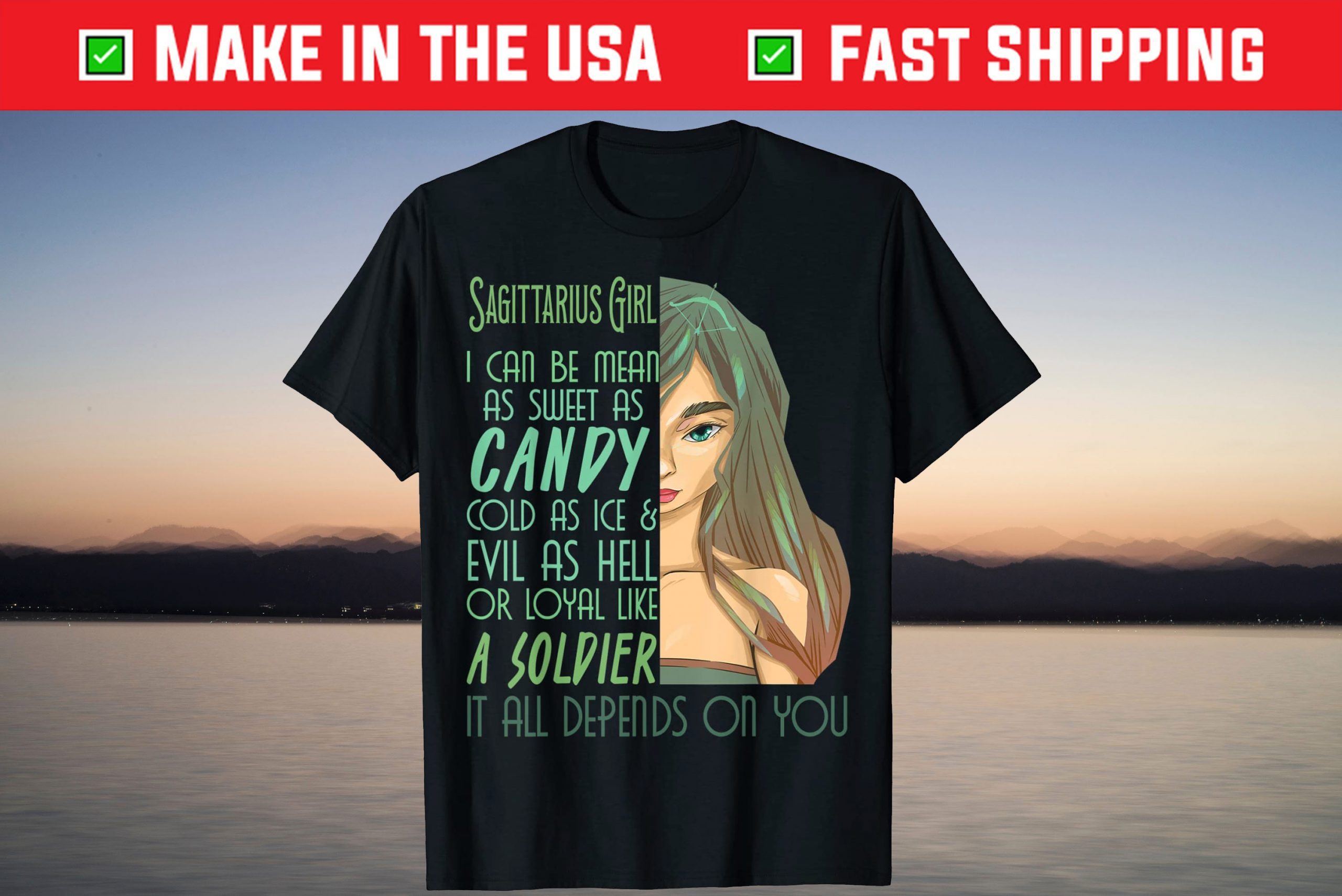 Sagittarius Girl Zodiac Sign Personality Birthday Horoscope T-Shirt Sagittarius Girl Zodiac Sign Personality Birthday Horoscope T-Shirt