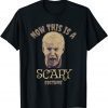 Scary Biden, Biden Harris, Impeach Biden, Biden Horror Unisex Shirt