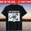 Scorpio Zodiac Sign Astrology October November Birthday T-Shirt