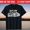 She's My Trick He's My Treat Halloween Couple Costume T-Shirt