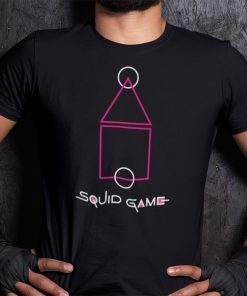 Squid Game Round Square Triangle Unisex Shirt