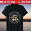Thankful Grateful Blessed Pumpkin Leaves Thanksgiving Day T-Shirt
