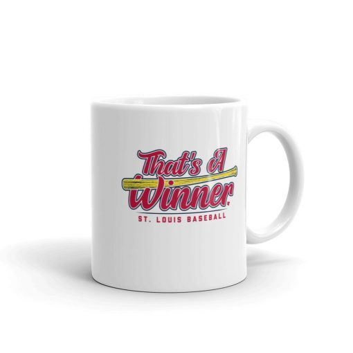 That's A Winner Mug - St. Louis Baseball Mug Souvenir