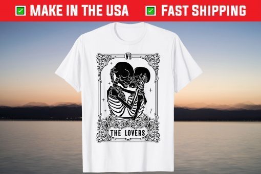 The Lovers Tarot Card Reading Witch Aesthetic Halloween T-Shirt