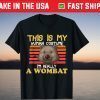 This is My Human Costume I'm Really a Wombat Halloween T-Shirt