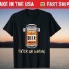 Trick Or Drink Pumpkin Beer Halloween Costume T-Shirt