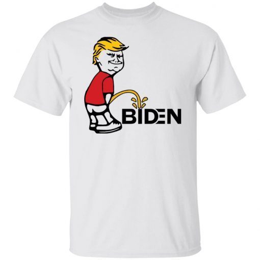 Trump pee Biden Unisex Shirt