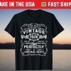 Vintage 1974 Man Myth Legend 47Th Birthday 47 Years Old T-Shirt