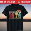 Vintage 1976 45th Birthday 45 Year Old T-Shirt