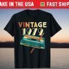 Vintage 1979 Music Cassette 42nd Birthday 42 Years Old T-Shirt