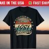 Vintage 1981 40th Birthday 40 Year Old Gift Shirt