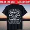 Vintage 1982 Man Myth Legend 39th Birthday 39 Years Old T-Shirt
