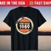 Vintage 1989 32nd Birthday 32 Years Old T-Shirt