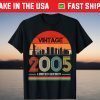 Vintage 2005 Limited Edition 16th Birthday 16 Year Old T-Shirt