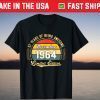 Vintage 57 Year Old 684 Months Limited Edition 57th Birthday T-Shirt