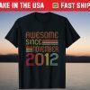 Vintage Legend Since November 2012 9th Birthday 9 Years Old T-Shirt