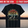 Vintage November 1966 55th Birthday 55 Year Old Shirt