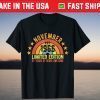 Vintage November 1966 Limited Edition 55th Birthday T-Shirt