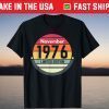 Vintage November 1976 Limited Edition 45th Birthday T-Shirt