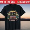 Vintage Retro Mixtape Birthday Awesome Limited Since 1982 T-Shirt