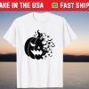 Wink Face Jack O Lantern Halloween Costume T-Shirt