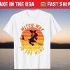 Witch Way to the Wine Halloween Witch Wine Gift Shirt