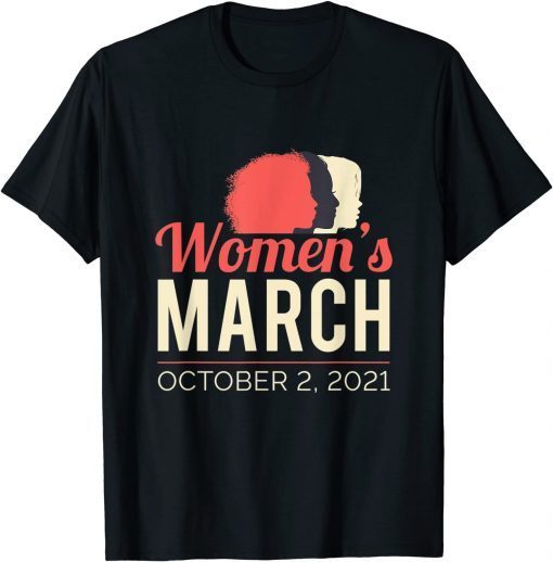 Women's March October 2021 Reproductive Rights Unusex Shirt