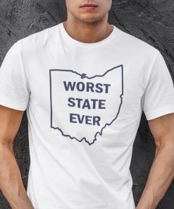 Worst State Ever Ohio Sucks Gift Shirt