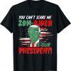 Zombie Biden Halloween Horror Zom-biden Can't Scare Me Unisex Shirt