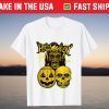 4 Lightning Match Vintage Happy Halloween Pumkin T-Shirt