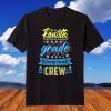 4Th Grade Christmas Crew Teacher Matching Christmas Pajamas T-Shirt