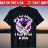 Actually I Can Drive A Stick Halloween Witch Astronaut T-Shirt