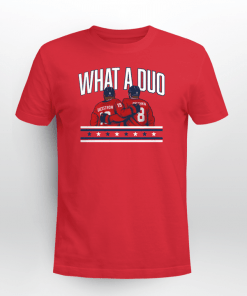 Alexander Ovechkin And Nicklas Bäckström: What A Duo Gift T-Shirt