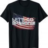 American Flag Let's Go Brandon Chant Unisex T-Shirt