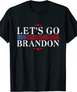 American Flag Let's Go Brandon JFB Unisex T-Shirt