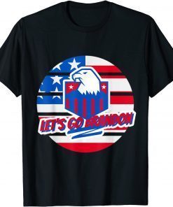 Anti Biden Let’s Go Brandon Chant American Flag Gift Shirt