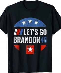 Anti Biden Let's Go Brandon Chant Flag American Unisex Shirt