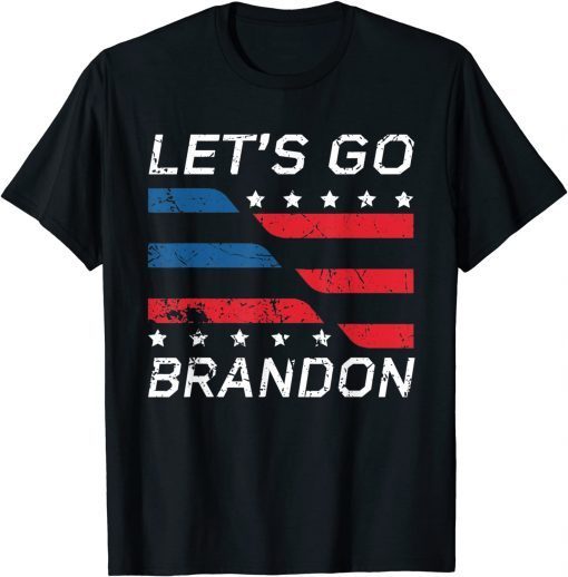 Anti Biden Let's Go Brandon Chant Impeach 46 FJB Gift Shirt