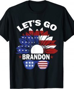 Anti Biden Let's Go Brandon Chant Impeach 46 US Flag Classic T-Shirt