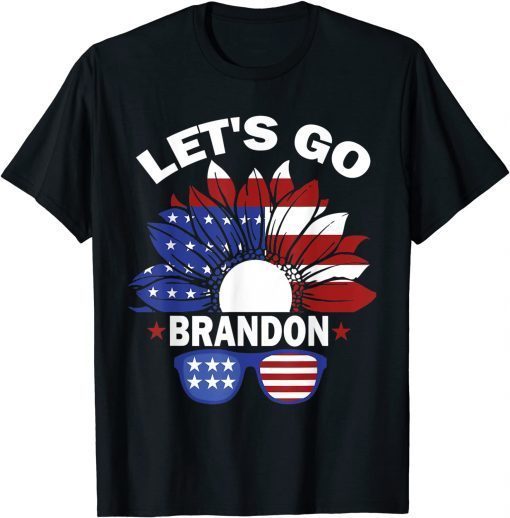 Anti Biden Let's Go Brandon Chant Impeach 46 US Flag Classic T-Shirt