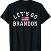 Anti Biden Let's Go Brandon Chant US Flag 2021 Shirt