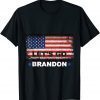 Anti Biden Let’s Go Brandon Conservative US Flag Limited Shirt