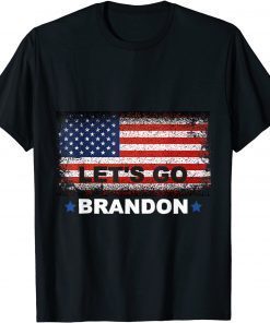 Anti Biden Let’s Go Brandon Conservative US Flag Limited Shirt