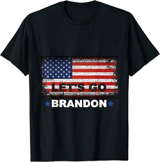 Anti Biden Let’s Go Brandon Conservative US Flag Limited Shirt