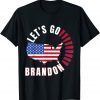Anti Biden Let's Go Brandon FJB US Flag Gift Shirt