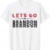 Anti Biden Lets Go Brandon Let's go Brandon USA Flag Classic Shirt