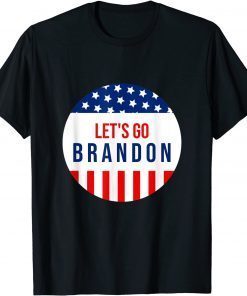 Anti Joe Biden Lets Go Brandon American Flag Impeach 46 Unisex Shirt