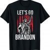 Anti Joe Biden Let's Go Brandon Biden US Flag Unisex Shirt
